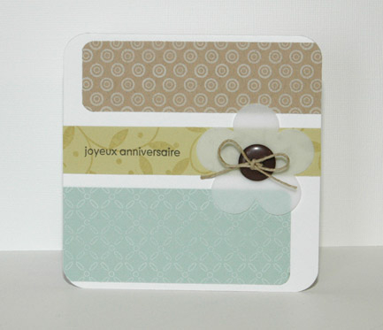 Stamps : Backg. basics retro / Beyond basic borders<br />
French stamps = Happy birthday<br />...