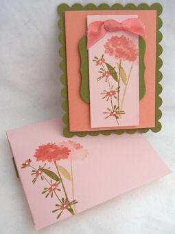 This is a little larger than a ATC card, and had an homemade envelope to match!<br />
I think...