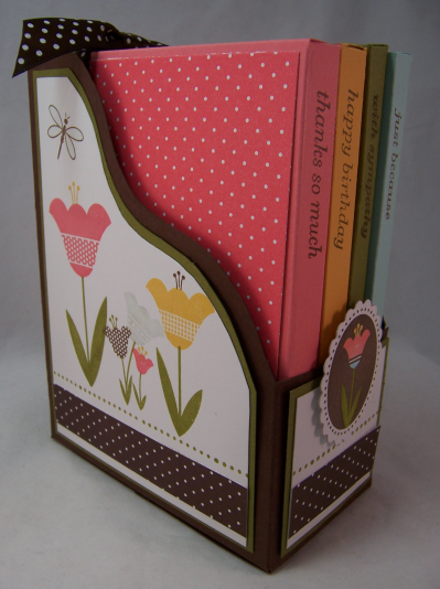 File it front<br />
<br />
I love this color combo-Dark Chocolate, Aqua Mist, Berry Sorbet,...