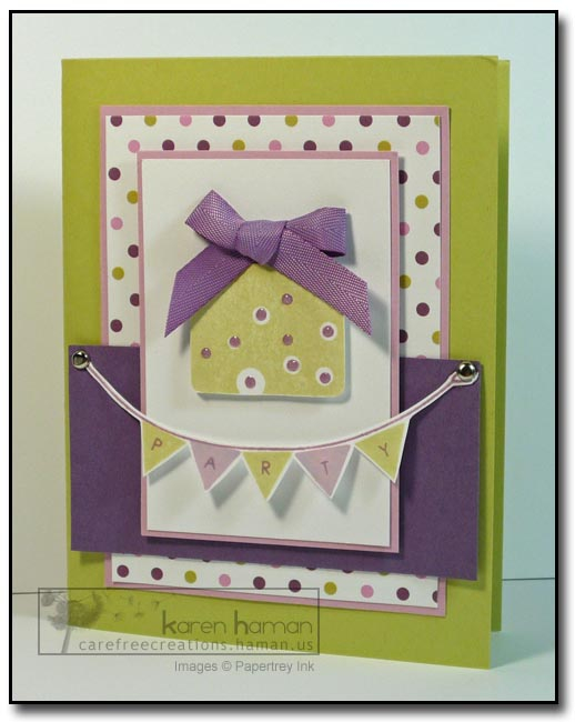 Supplies<br />
All Supplies PTI unless otherwise noted.<br />
Stamps: Itâ€™s a Celebration;<br...