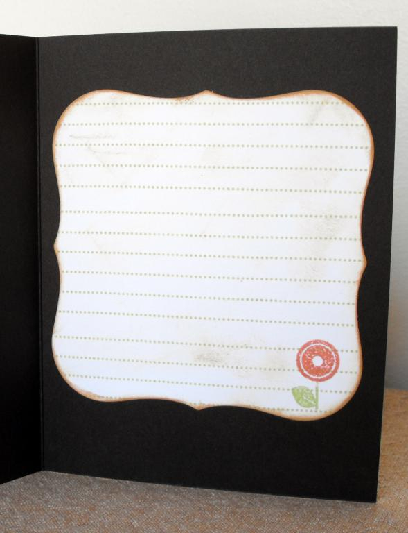 Stamps: Wise Owl, Journaling Lines<br />
Supplies: DCWV (Green Stack); Making Memories (letter...