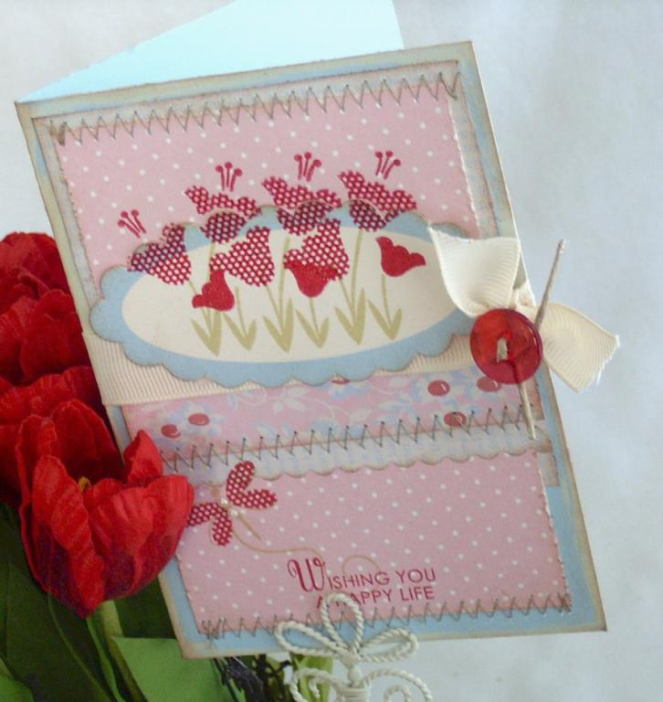 Papertrey Ink Supplies Used:<br />
Stamps:<br />
Wishing You stamp set<br />
Paper:<br />...