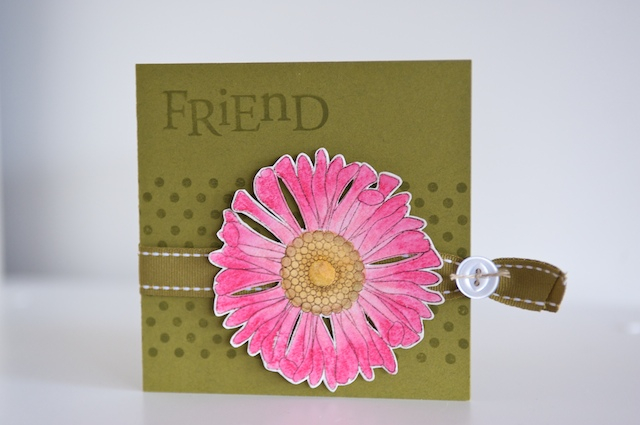 tamps:  Friends 'Til the End, Polka Dot Basics<br />
Paper: PTI Ripe Avocado &amp;...