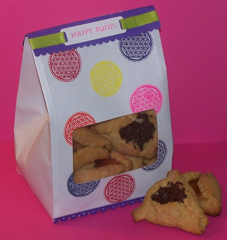 I made the bag from a plain white catalog envelope then stamped the flower of life image from...