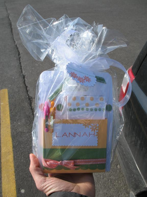 the final product for miss lannah!