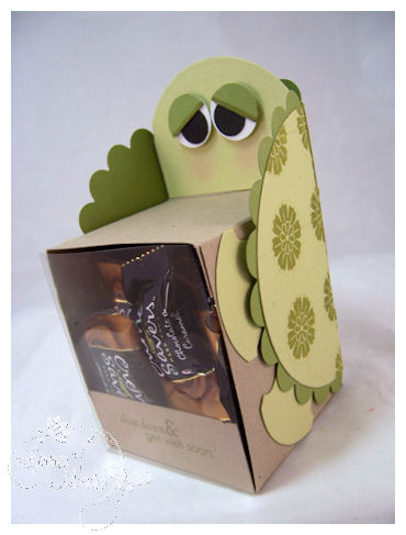 Turtle box side<br />
<br />
You can make just about ANY critter from this box template! Here...