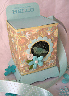 A cute little box that hold a egg with Dove chocolates inside<br />
<br />
Supplies:<br />...
