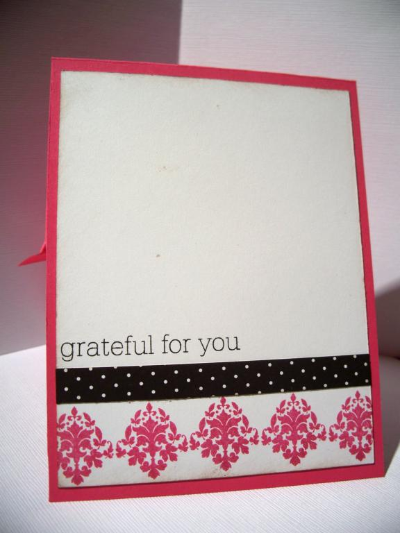 Melissa Ladd  http://melissaspaperie.blogspot.com<br />
Stamps: Friends til the End, Damask...