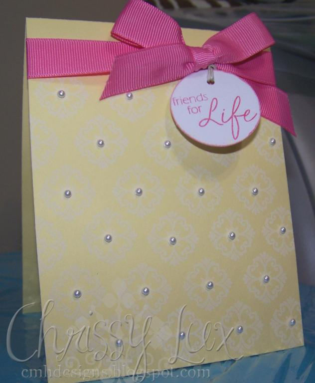 Friends for Life card (Life, Guidelines II)