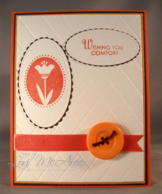 I used my brand new set Wishing You to case a card of Beate&#039;s for the featured stamper...