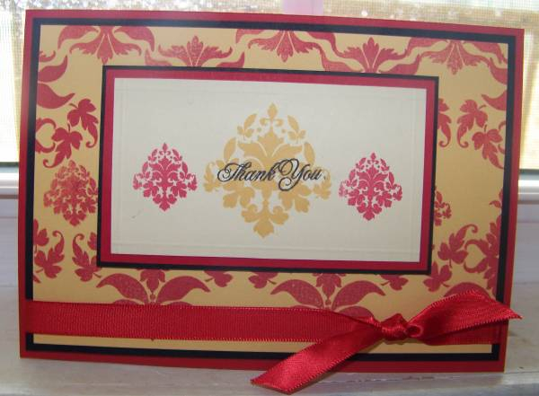 March Blog Hop<br />
Background using Damask Designs