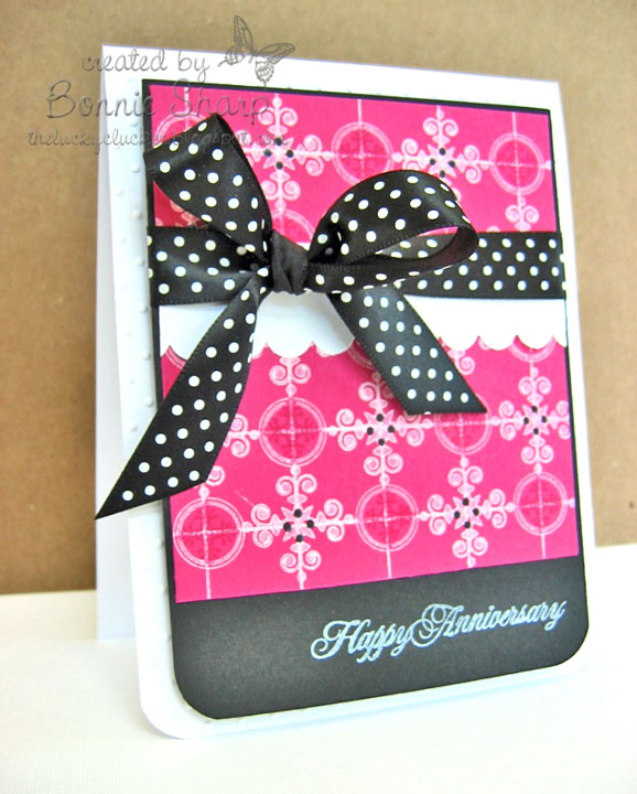 designed by Bonnie Sharp<br />
Guidelines, Simply Stationary, Beautiful Blooms and Damask Designs