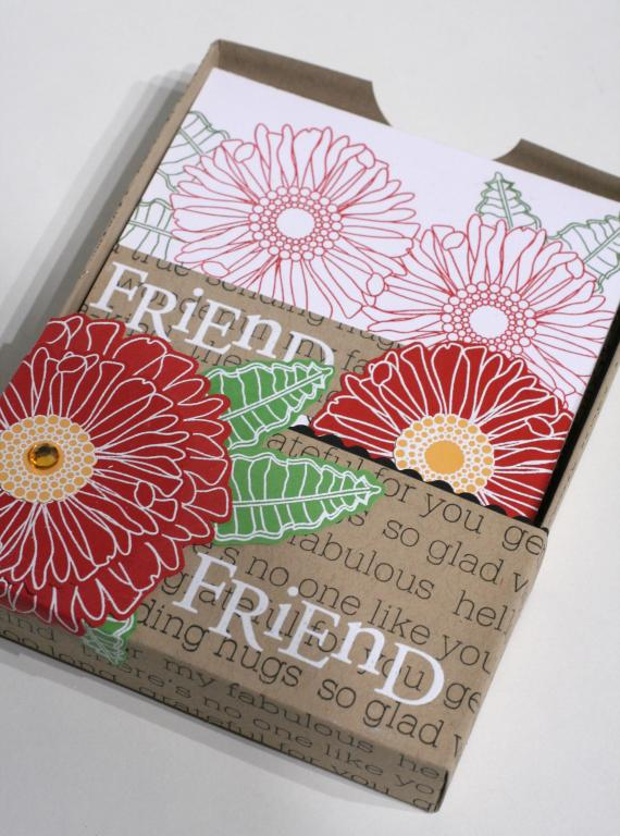 Stamps: PTI Friends 'Til the End, Background Basics: Retro<br />
Paper: PTI Kraft, SS...