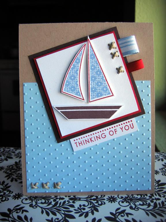 March GSS Submission<br />
Stamps- Men of Life<br />
Colors- Kraft, Bashful Blue (SU), Choc...