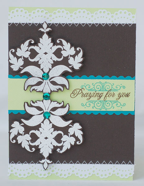 Did this for Dawn&#039;s color challenge #2. I used Damask Designs.