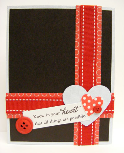 Heart Prints Birthday Card