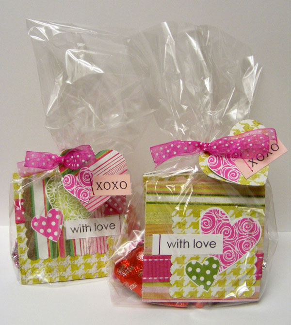 Our family Valentine treats using Heart Prints for the Hearts. TFL!