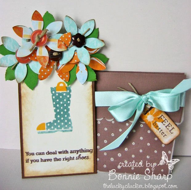 I made this for Splitcoaststampers &quot;Try a New Technique&quot; Challenge! and for...