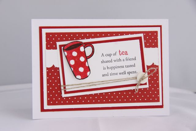 Warm Happiness/Pure Poppy/Bitty Dots paper