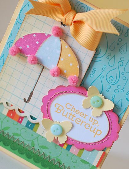Cheer Up Buttercup Card Detail