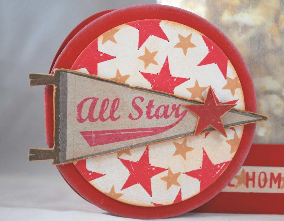 Supplies:  Stamps - All Star Team, All Star Team Additions; Ink - Pure Poppy, Dark Chocolate,...