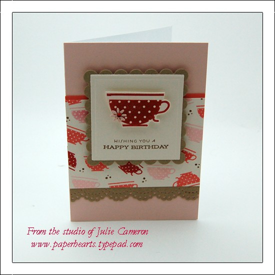 Supplies: Cardstock: Sweet Blush, Kraft, Berry Sorbet, Antique Cream; Stamps: Everyday Classics,...