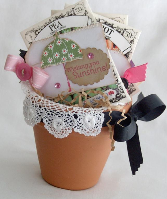 Supplies from Papertrey Ink:<br />
Stamps:<br />
Scattered Showers<br />
Paper:<br />
Kraft...