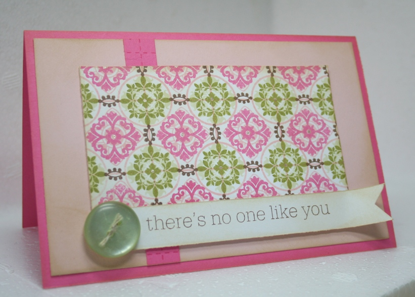 Background created using layered images from Guide Lines One and Two.  Ink colors are Spring...