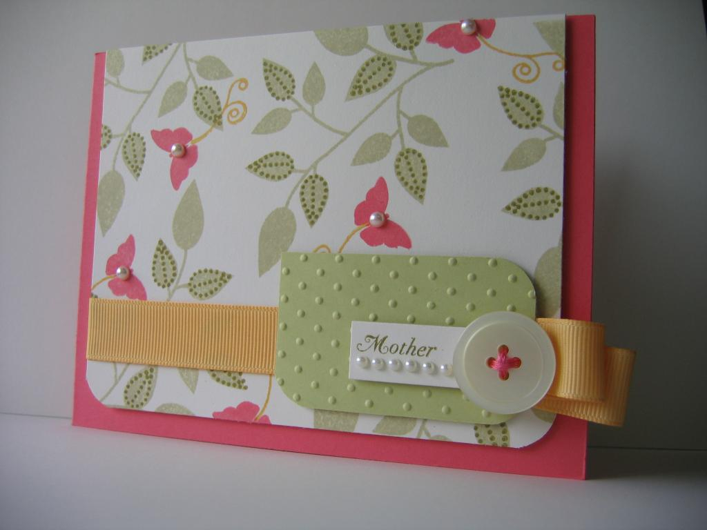 Stamps:  Beautiful Blooms (leaves), With Sympathy (Butterflies), Spiral Bouquet (Small Flourish)...