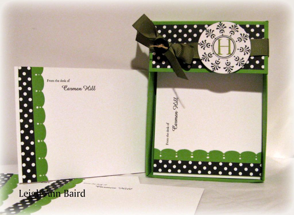 Playing with my new stuff: Template, New Leaf and Simply Stationery.  Love the black and white...