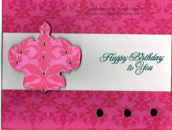 Finally inking up my Damask designs set. The main image is popped up on pop dots and highlighted...