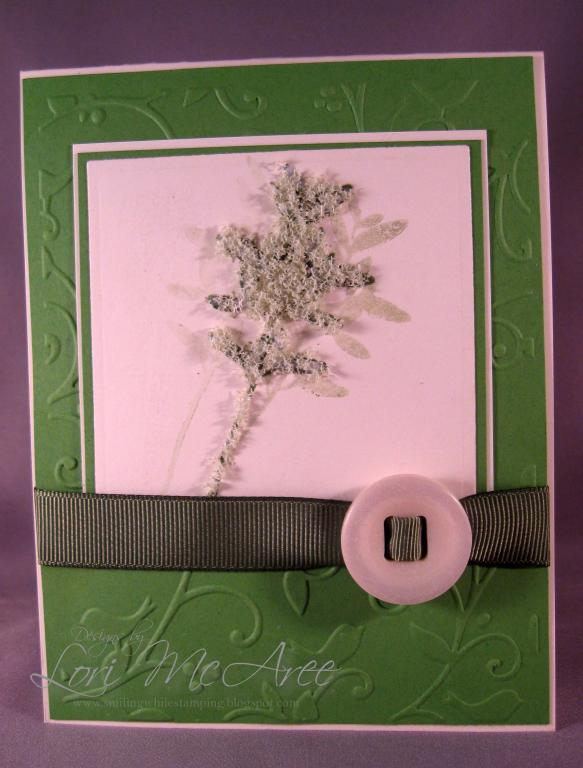 Stamps:  Life<br />
Ink:  New Leaf<br />
Paper:  Very Vanilla, New Leaf<br />
Accessories:...
