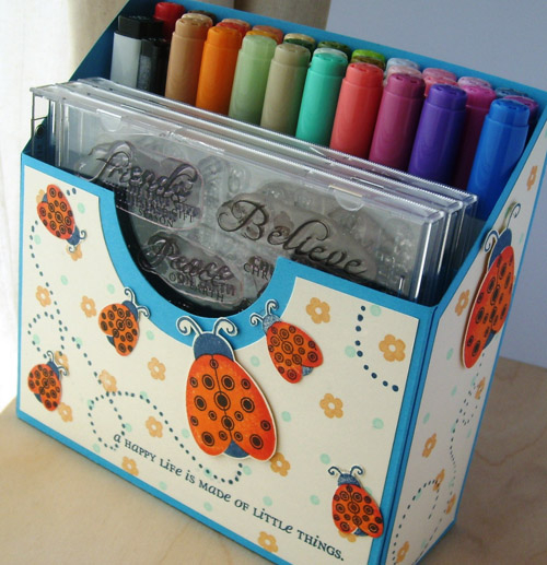 Little Lady Desk Tidy - my first submission!  Not perfect but I love it!