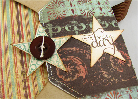 Super-Star Dad Ensemble Gift Box Inside Detail<br />
Stamps: Star Prints, Background Basics,...