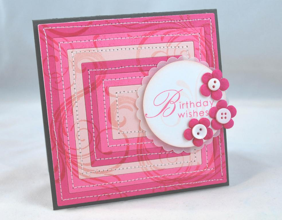 Supplies:<br />
Stamps - Fancy Flourishes<br />
Ink - Versamark (Tsukineko), Sweet Blush,...