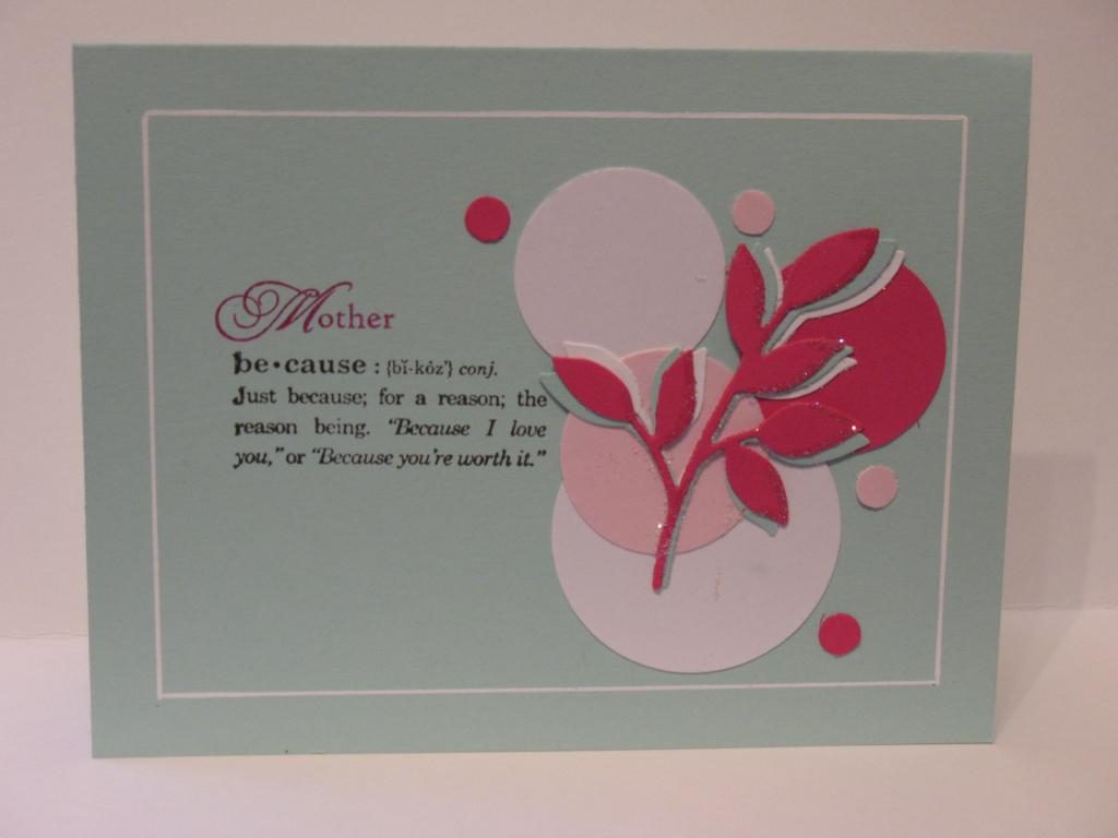 Cased from Nichole's teapot card