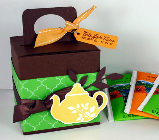 Time for Tea gift for my Mom<br />
I used the My Timeless Template - Get a Handle On It - to...