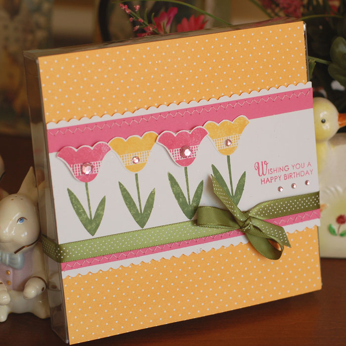 This is one of the boxes that the stamps come in. I decorated it and placed my niece&#039;s...