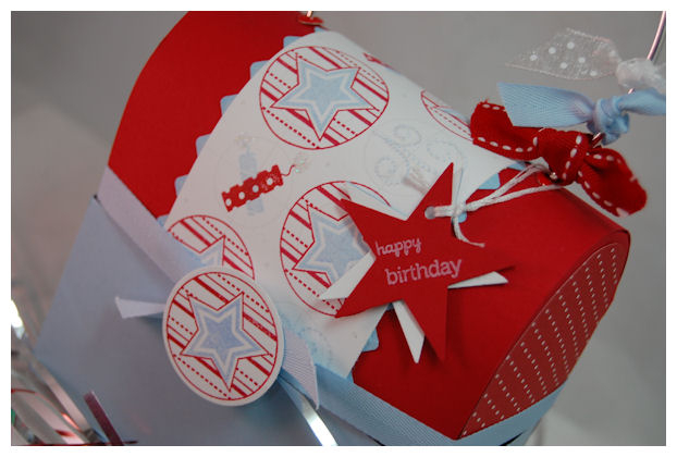 Star Spangled Gift Box<br />
<br />
Supplies:<br />
My Timeless Template: Let's Do...