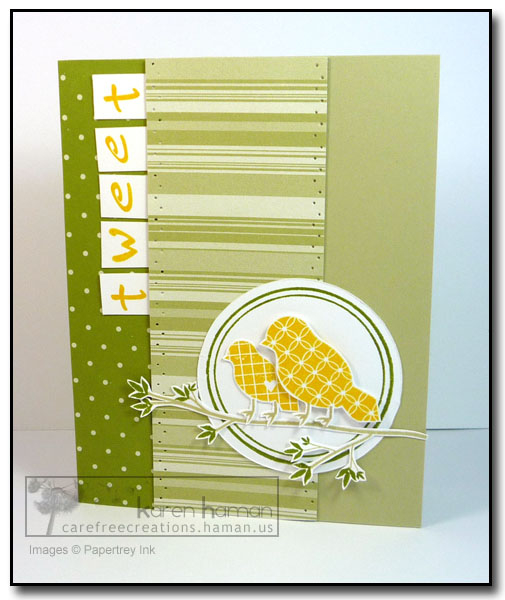 Supplies<br />
Stamps: Bird Watching &amp; Additions, Out on a Limb, Borders &amp; Corners...