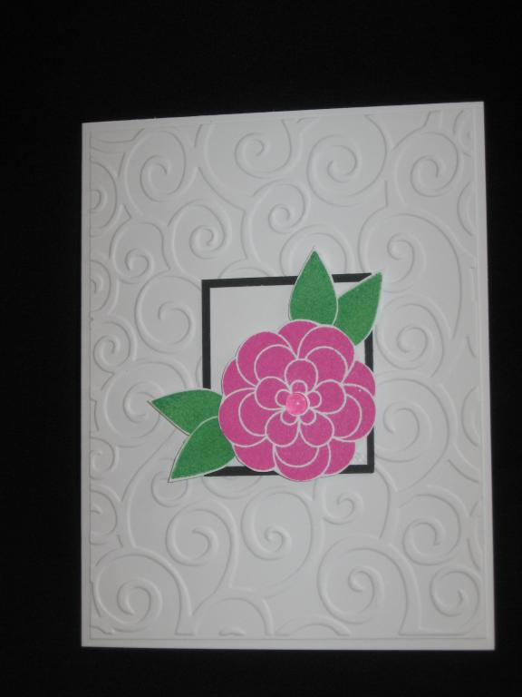 I think this lovely flower from Everyday Classics looks like a camellia, which I love.  The...