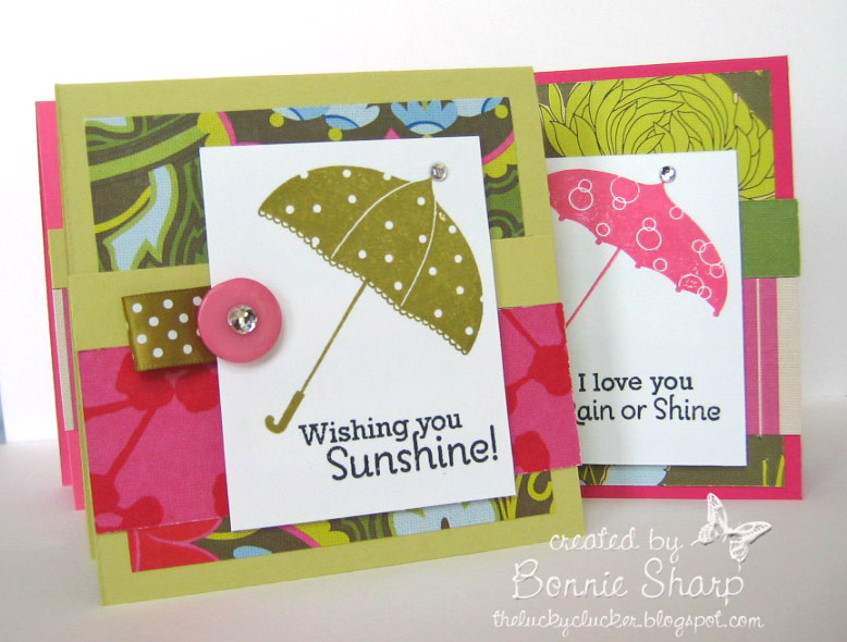 Raspberry Suite Color Challenge set of notecards