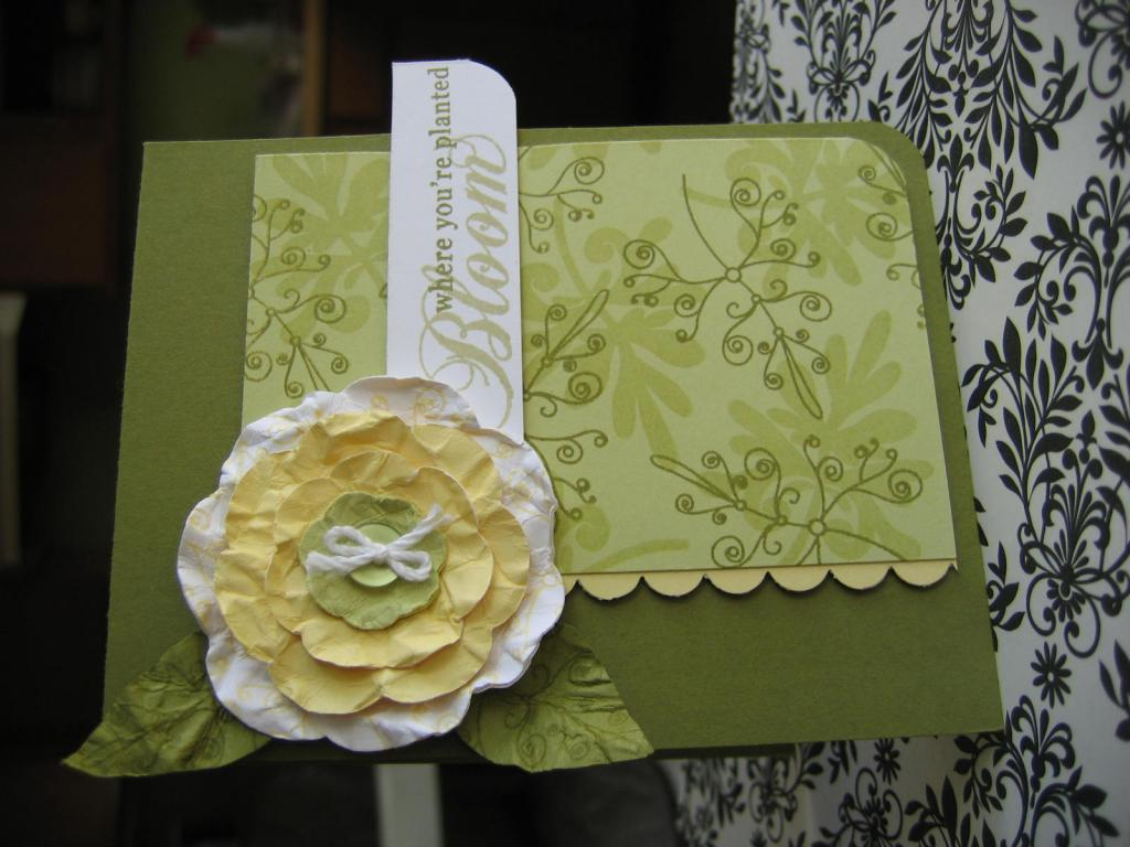 This card was created for the Moxie Fab World Color Challenge.  It was one of the winners.  The...