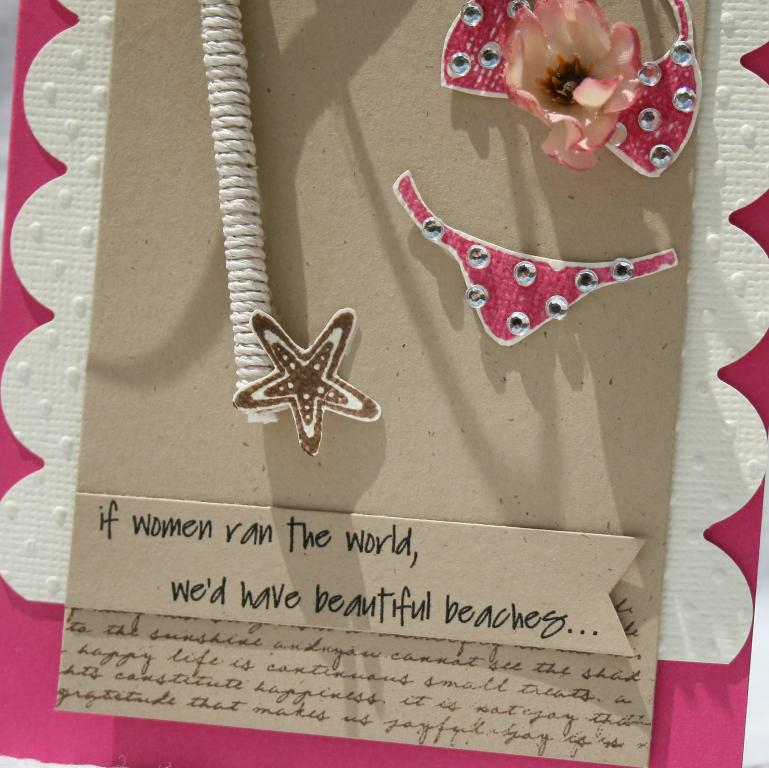 Papertrey Ink: Rasberry Fizz Ink, Cardstock, Dark Chocolate Ink, Text Style Stamps, Day @ the...