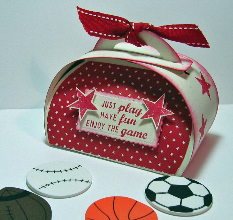 I made my Wrap template with Rustic Cream CS and Bitty Star basics.  I used red because our...