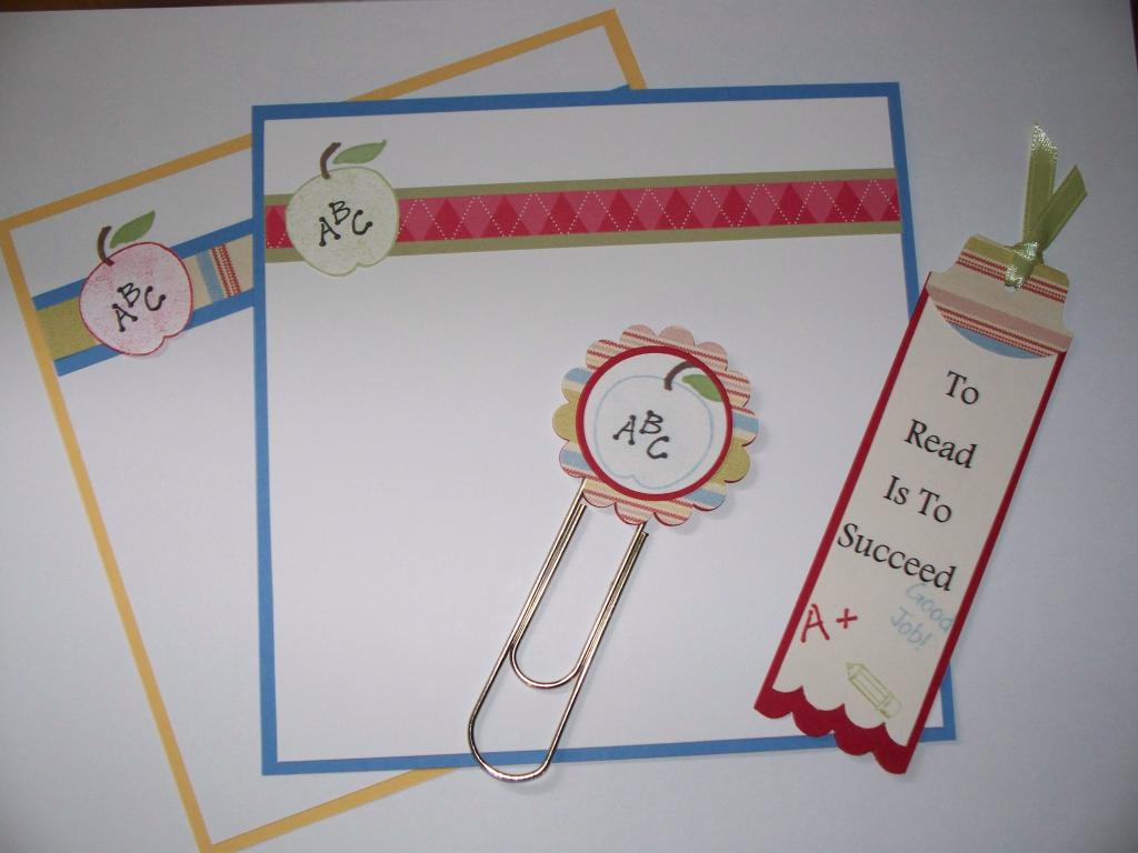 View of the handmade goodies.