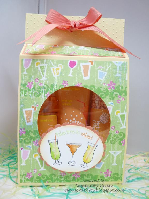 Bottom's Up Gift Set--Tote bag by Suzanne J Dean