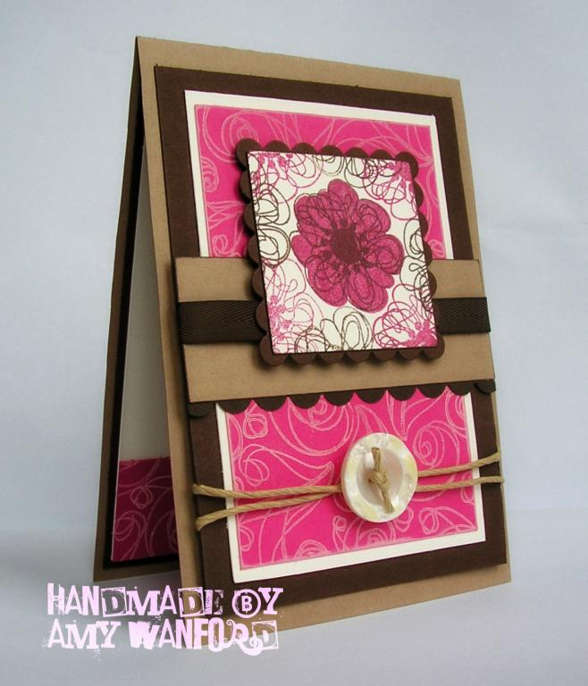 Still loving my &#039;Remember&#039; stamp set! This is for Dawn McVey&#039;s Raspberry Suite...