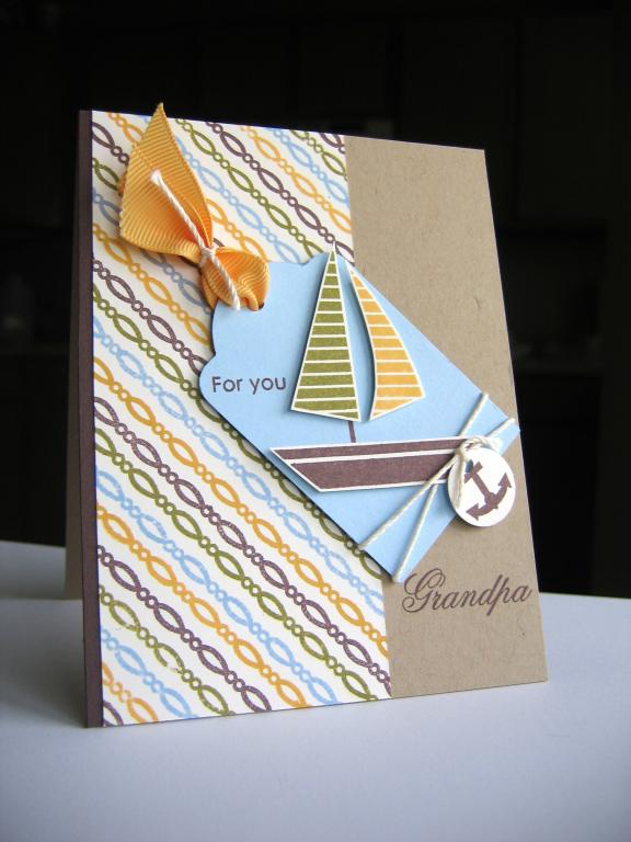 Stamps:  Man of Life<br />
Colors:  Spring Rain, Summer Sunrise, Ripe Avocado, Choc. Chip (SU0,...