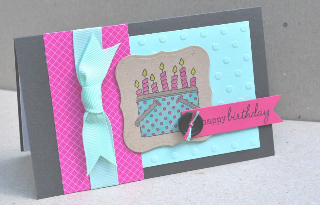 Stamps - Vintage Picnic<br />
Ink - Black (Memories), True Black<br />
Cardstock - Smokey...